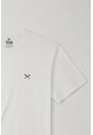 Tennis Camiseta Básica Con Mini Print Blanca Para Hombre de Tennis