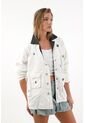 Tennis Abrigo Largo Oversize Crudo Para Mujer de Tennis
