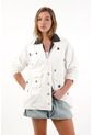 Tennis Abrigo Largo Oversize Crudo Para Mujer de Tennis