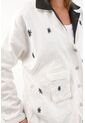 Tennis Abrigo Largo Oversize Crudo Para Mujer de Tennis