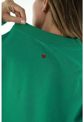 Buzo Verde Oversize Para Mujer