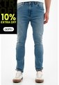 Tennis Jean Nudy Cinco Bolsillos Para Hombre de Tennis