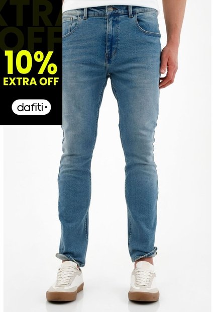 Tennis Jean Nudy Cinco Bolsillos Para Hombre