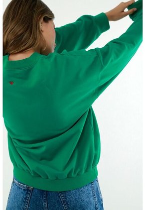 Buzo Verde Oversize Para Mujer