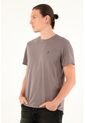 Tennis Camiseta Gris Con Estampado En Espalda Para Hombre de Tennis