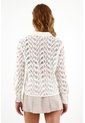 Tennis Camisa Crudo Tejida Para Mujer de Tennis