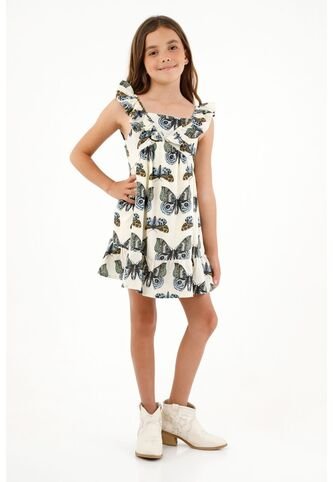 Vestido Corto Con Bolero Para Niña Tennis