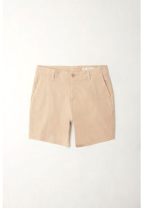 Bermuda Café Tipo Chino Para Hombre