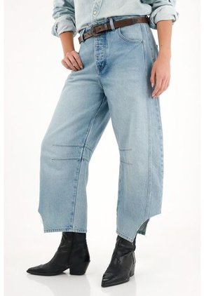 Tennis Jean Horseshoe Tono Medio Para Mujer