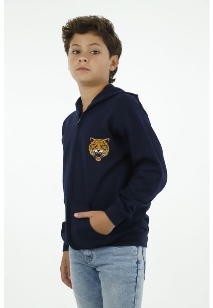 Buzo Azul Para Niño