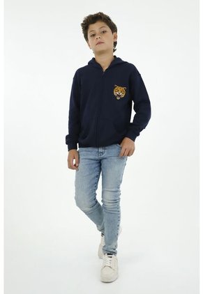 Buzo Azul Para Niño