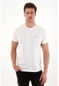 Tennis Camiseta Con Estampado En Espalda Blanca Con Estructura Suave Para Hombre de Tennis
