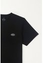 Tennis Camiseta Básica Manga Corta Negra Para Hombre de Tennis