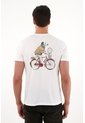Tennis Camiseta Con Estampado En Espalda Blanca Con Estructura Suave Para Hombre de Tennis