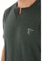 Tennis Camiseta Azul Con Bordado Decorativo Para Hombre de Tennis