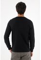 Tennis Camiseta De Manga Larga Negra Para Hombre de Tennis