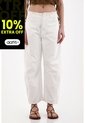 Tennis Jean Horseshoe Con Desflecado Crudo Para Mujer de Tennis