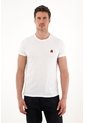 Tennis Camiseta De Manga Corta Blanca Para Hombre de Tennis
