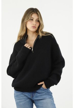 Buzo Negro Para Mujer