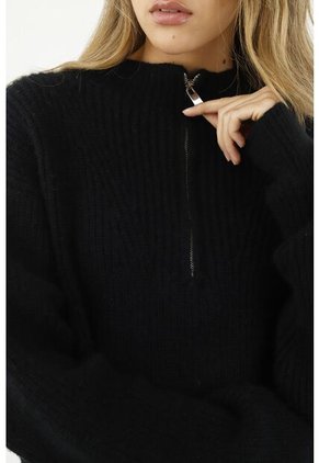 Buzo Negro Para Mujer