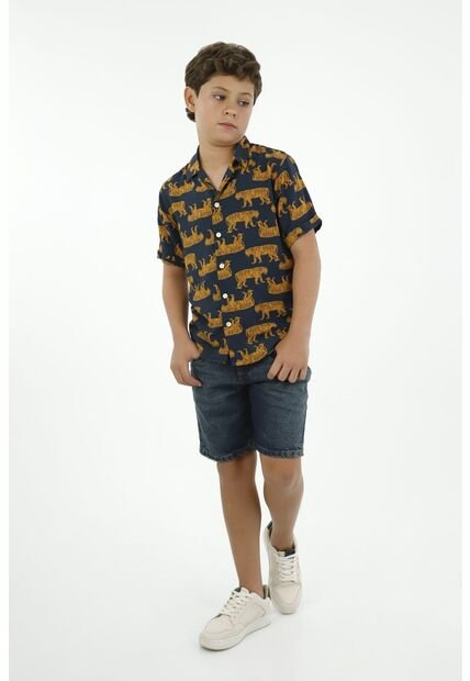 Camisa Estampada Para Niño