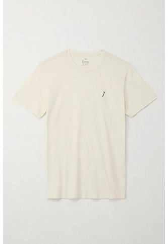 Tennis Camiseta Básica Con Mini Print Crudo Para Hombre Tennis