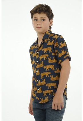Camisa Estampada Para Niño