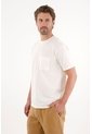 Tennis Camiseta Con Bolsillo De Parche Crudo Para Hombre de Tennis
