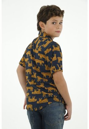 Camisa Estampada Para Niño