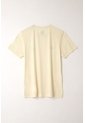 Tennis Camiseta Básica Crudo Con Acabado Liso Para Hombre de Tennis