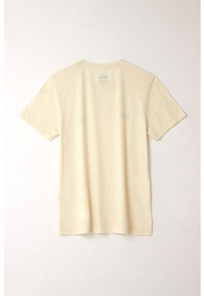 Tennis Camiseta Básica Crudo Con Acabado Liso Para Hombre