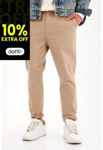 Tennis Pantalón Tipo Chino Corto Crudo Para Hombre Tennis