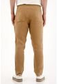 Tennis Pantalón Chino En 100% Lino Café De Ajuste Cómodo Para Hombre de Tennis