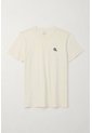 Tennis Camiseta Básica Manga Corta Crudo Para Hombre de Tennis