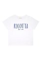 Tennis Camiseta Blanca Manga Corta Con Estampado De Ajuste Relajado Para Mujer de Tennis