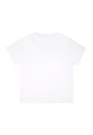 Tennis Camiseta Blanca Manga Corta Con Estampado Con Textura Lisa Para Mujer de Tennis