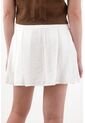 Tennis Falda Corta Con Tablas Crudo Para Mujer de Tennis