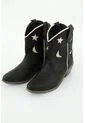 Botas De Niña, Estilo Tipo Texanas, Con Detalle De Lunas Y Estrellas de Tennis