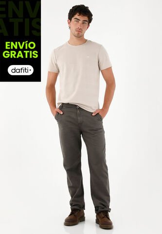 Tennis Pantalón Tipo Carpenter Gris Para Hombre Tennis