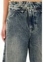 Tennis Jean Horseshoe De Tiro Bajo Con Jota Asimétrica Para Mujer de Tennis