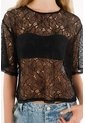 Tennis Camiseta Boxy Fit De Silueta Amplia Negra Para Mujer de Tennis