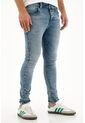 Tennis Jean Super Skinny Tono Medio Con Arrugas Para Hombre de Tennis