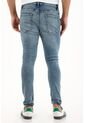 Tennis Jean Super Skinny Tono Medio Con Arrugas Para Hombre de Tennis