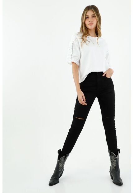 Pantalón jegging tiro alto Universal Washwell\u0026trade; - medium indigo 8 -  referencia 756653-000 | GAP España
