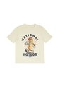 Camiseta Crudo Con Estampado Para Niño de Tennis