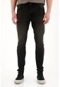 Tennis Jean Super Skinny De Tiro Medio Negro Para Hombre de Tennis