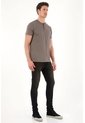 Tennis Jean Super Skinny De Tiro Medio Negro Para Hombre de Tennis