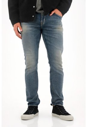 Tennis Jean Nudy De Tiro Medio Azul Para Hombre