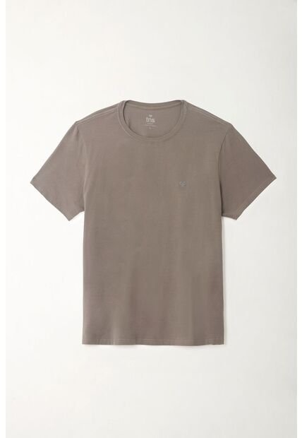 Tennis Camiseta Cuello Redondo Gris Para Hombre