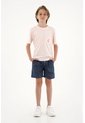 Camiseta Rosada Con Bordado Y Bolsillo Para Niño de Tennis